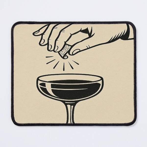 Item preview, Zest Express – Cocktail Garnish Illustration designed and sold by NeatAndSip.
