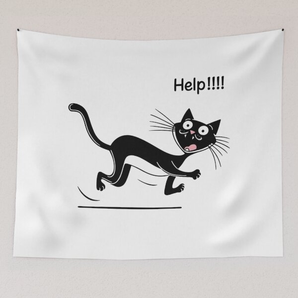 Item preview, Scaredy Cat designed and sold by RACHAYASHOP.