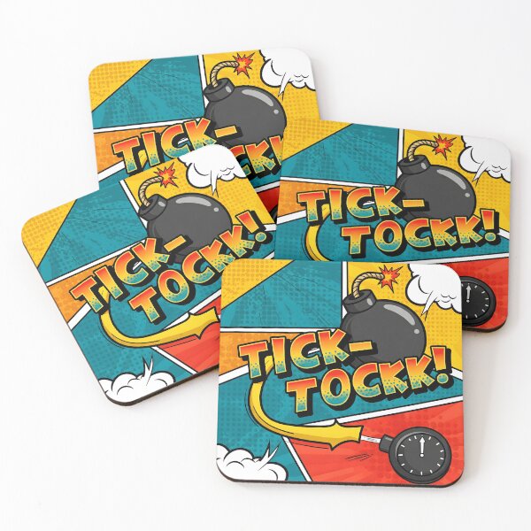 Item preview, "TICK TOCKK!" Time Sound T-Shirt designed and sold by Ink & Quip.