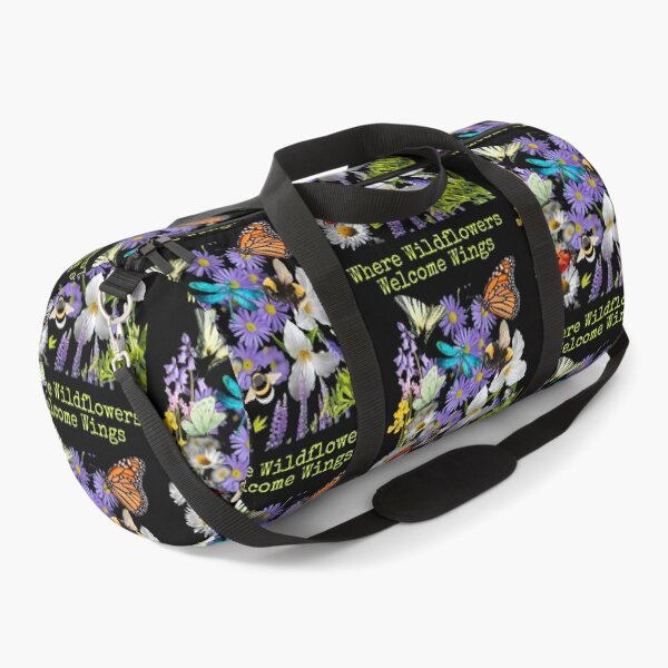 Item preview, Where Wildflowers Welcome Wings Colorful Pollinator Design designed and sold by EarthArtDesigns.