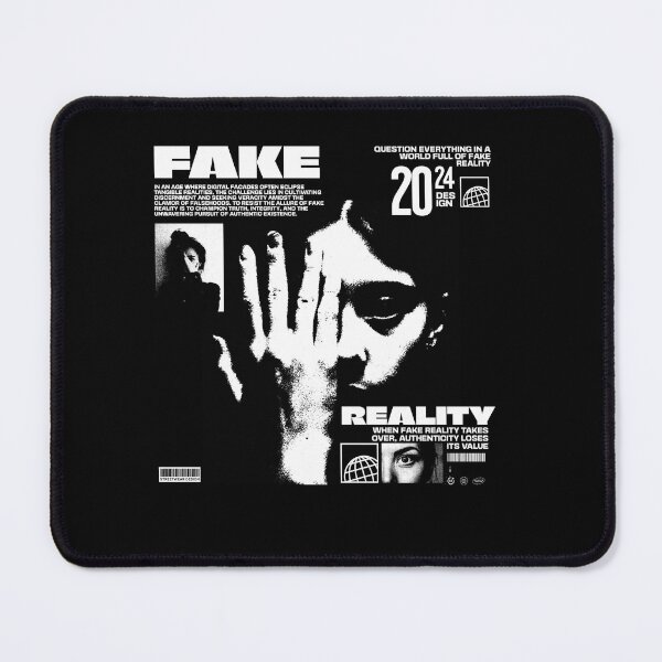 Item preview, Fake Reality – Illusions We Live In designed and sold by Not Hugo.