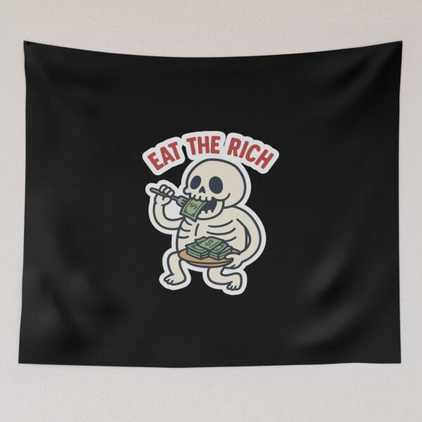 Item preview, Eat the Rich, Leave No Bones designed and sold by LA-SAM20.