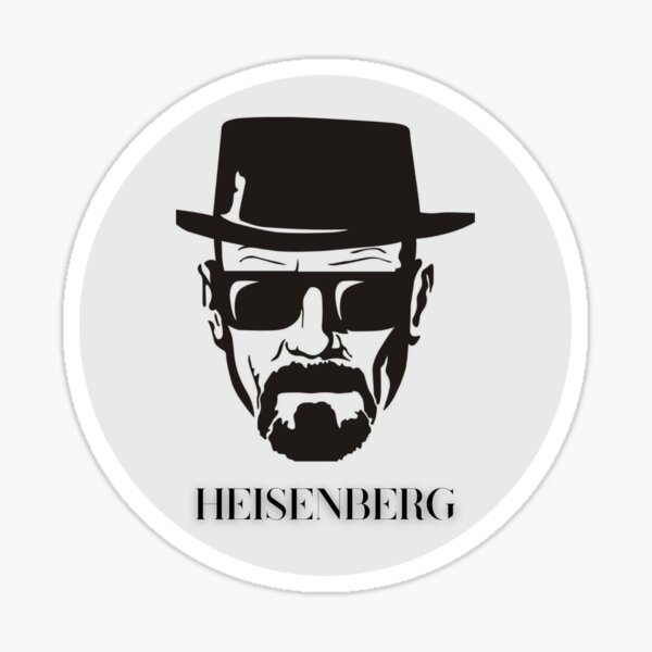 Item preview,  Sticker Heisenberg designed and sold by Mutiverse.