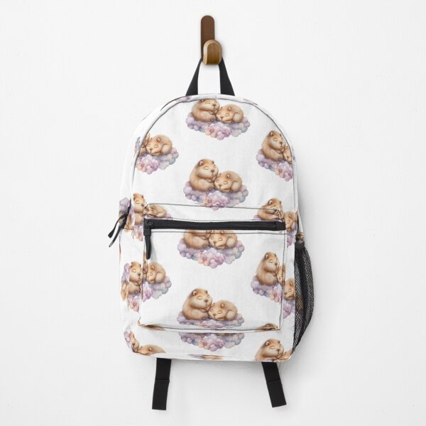 Item preview, Sleepy Capybaras in the Clouds designed and sold by Seeding Serendipity.