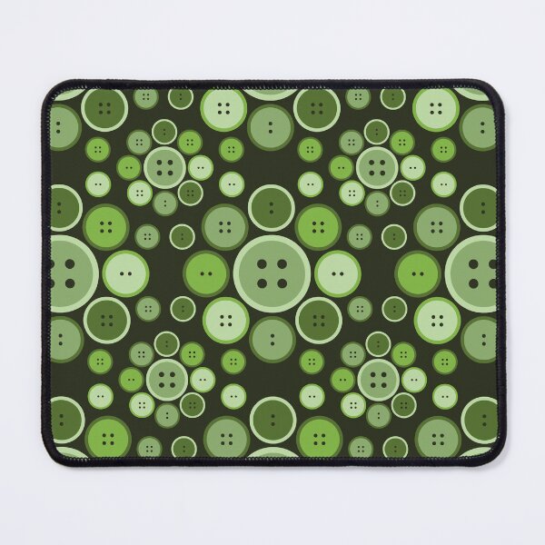 Item preview, Buttoned Up: Fresh Green Button Pattern Art - SV97 designed and sold by The Queer Designer.
