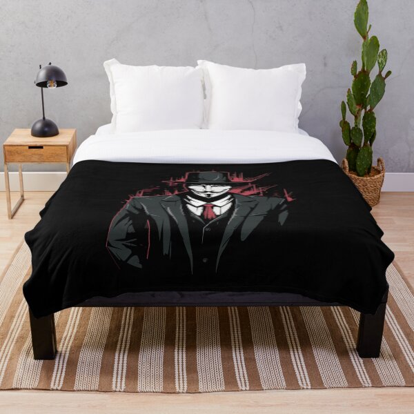 Item preview, Vigilante Mask – Guy Fawkes Noir Illustration designed and sold by TheSoloStyle.