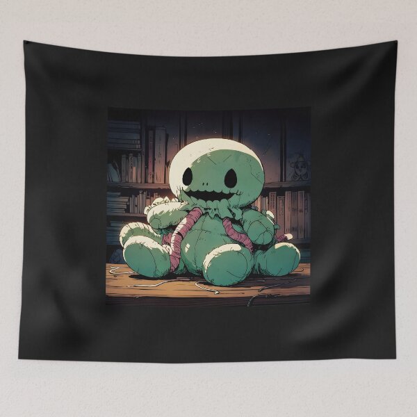 Item preview, Horror Anime Plush, with worms designed and sold by EpicMerchRealm.