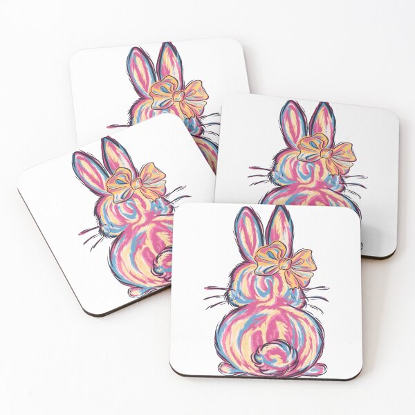 Item preview, Colorful Bunny with Bow designed and sold by StyleTee11.