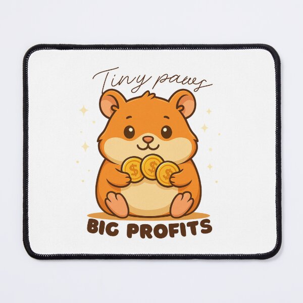 Item preview, Crypto Hamster: Tiny paws, big profits designed and sold by Mirosi-S.