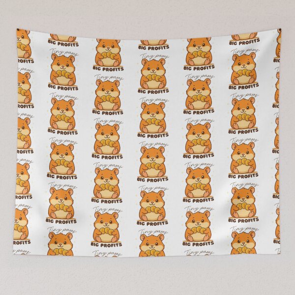 Item preview, Crypto Hamster: Tiny paws, big profits designed and sold by Mirosi-S.
