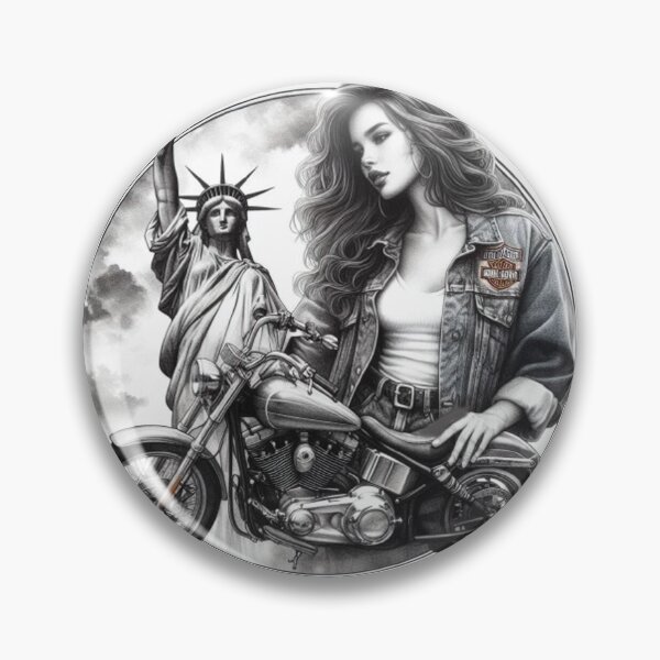 Item preview, "Biker Rebels: The Feminine Elegance" designed and sold by CHRIST5000.