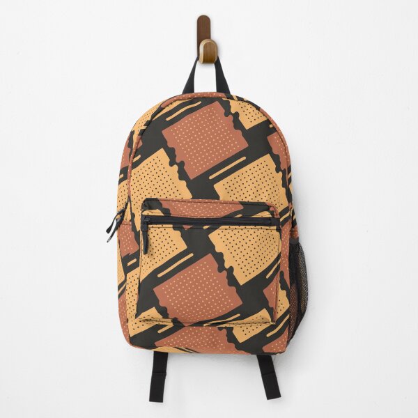 Item preview, Golden Crunch: Brown & Yellow Biscuit Art Pattern - SV99 designed and sold by The Queer Designer.