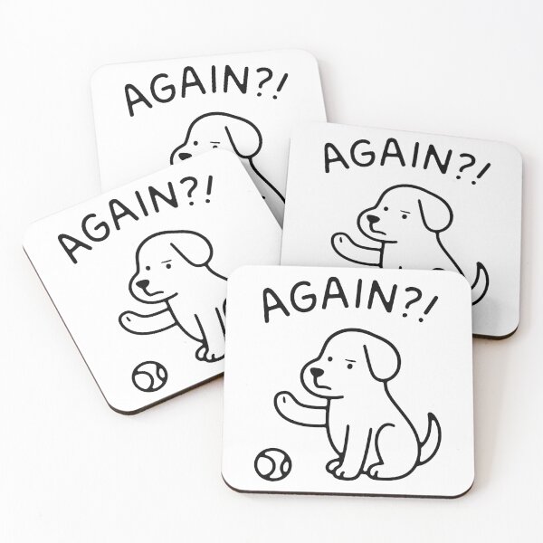 Item preview, Minimalist Confused Dog designed and sold by TinyDoodles.