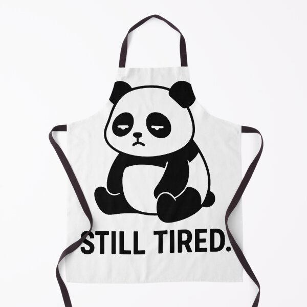 Item preview, Still Tired Panda – Cute Sleepy Aesthetic Design designed and sold by IsabellShop.