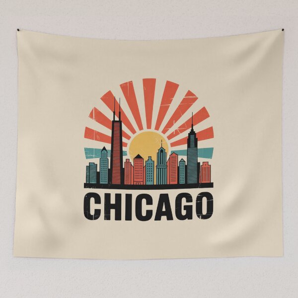 Item preview, USA City – Chicago designed and sold by SignumShop.