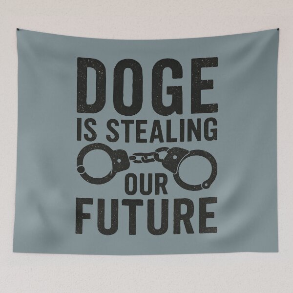 Item preview, DOGE Is Stealing Our Future designed and sold by HowToCanadian.