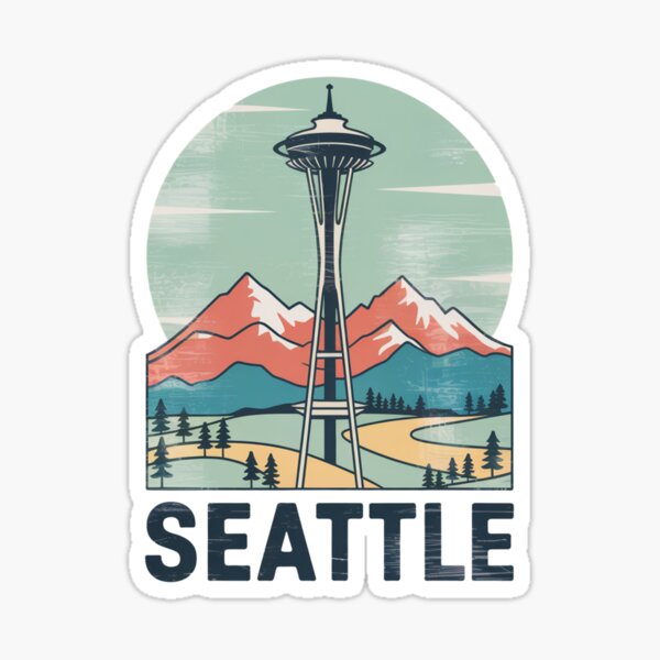 Item preview, USA City – Seattle designed and sold by GemiGarp.