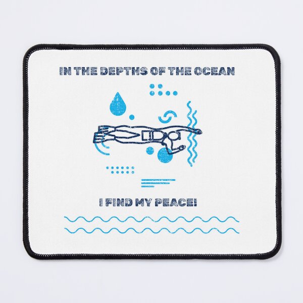 Item preview, In the Depths of the Ocean I find my Peace! designed and sold by JoeVee-Int.