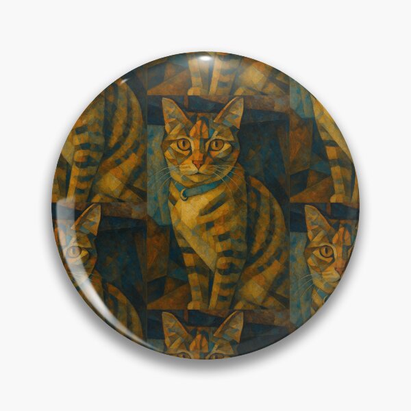 Item preview, Cubist Cat Vision. designed and sold by NosionDesigns.