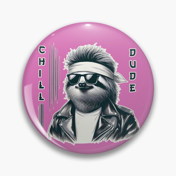Item preview, Chill Mullet Sloth in Shades designed and sold by Slick-Waffles.