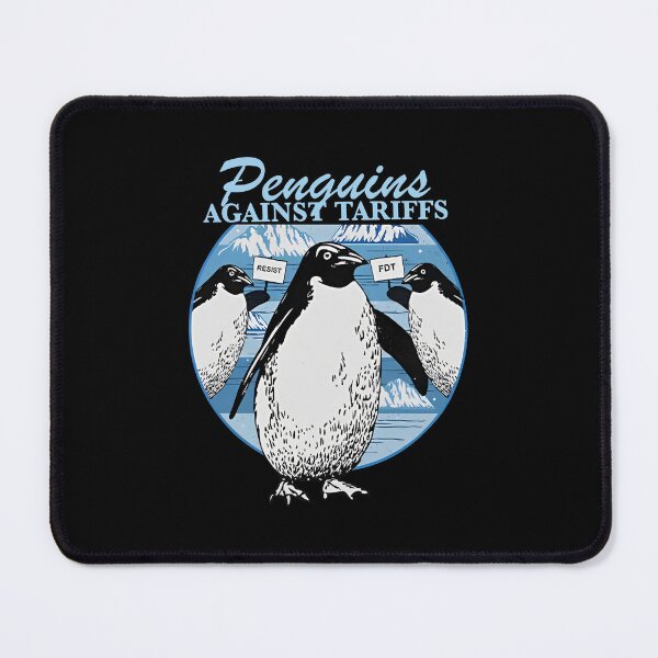 Item preview, Penguins Against Tariffs Trump Resist designed and sold by Filek-mable.