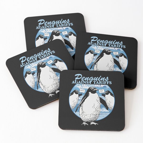 Item preview, Penguins Against Tariffs Trump Resist designed and sold by Filek-mable.