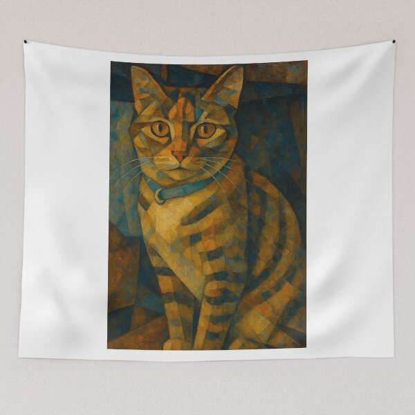 Item preview, Cubist Cat Vision. designed and sold by NosionDesigns.