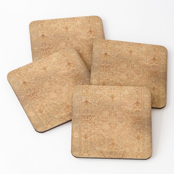 Item preview, Antique Indian Amritsar Rug Print designed and sold by Vicky Brago-Mitchell®.