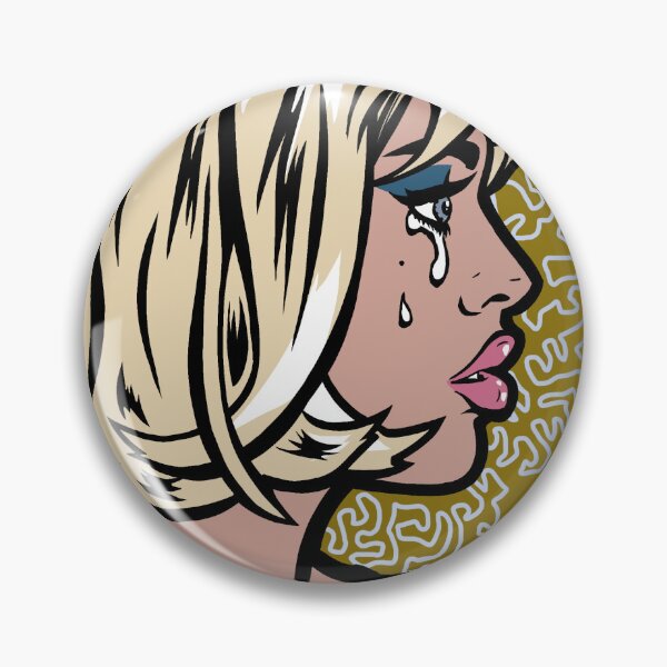 Item preview, Blonde Crying Comic Girl designed and sold by turddemon.
