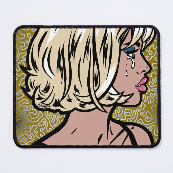 Item preview, Blonde Crying Comic Girl designed and sold by turddemon.