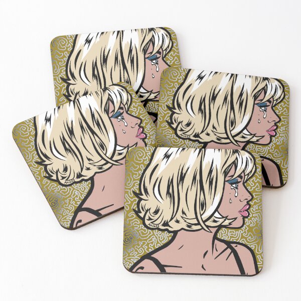 Item preview, Blonde Crying Comic Girl designed and sold by turddemon.