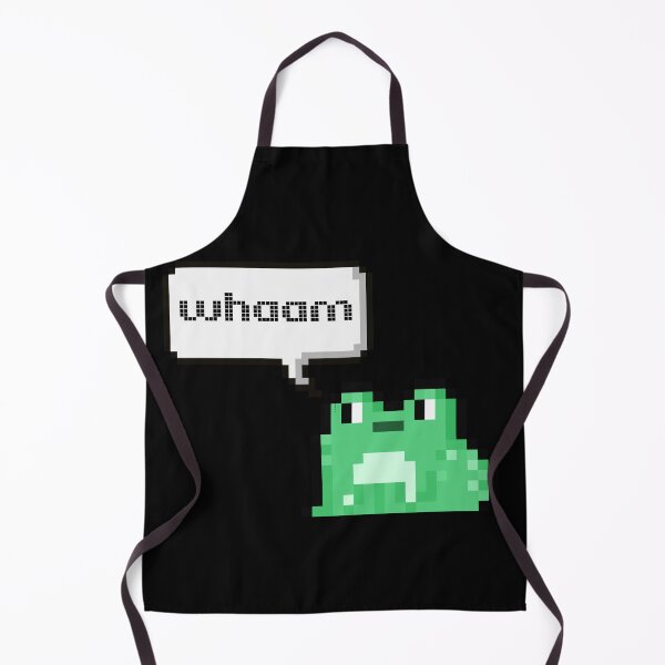 Item preview, whaam cute pixel frog designed and sold by SilentStyle.