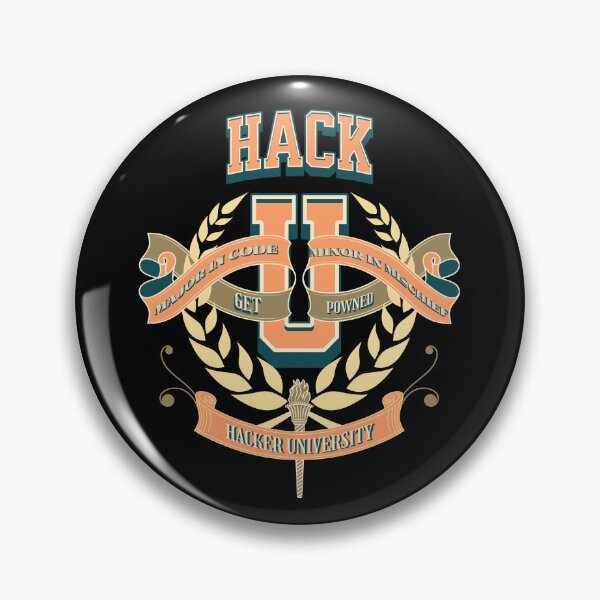 Item preview, Hack U – Hacker University Crest Design designed and sold by Teacher2Nerds.