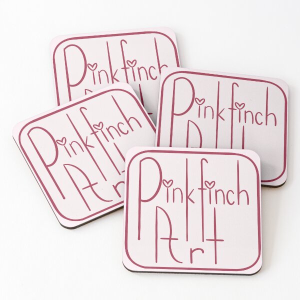 Item preview, Pinkfinch Art Logo designed and sold by Pinkfinch Art.