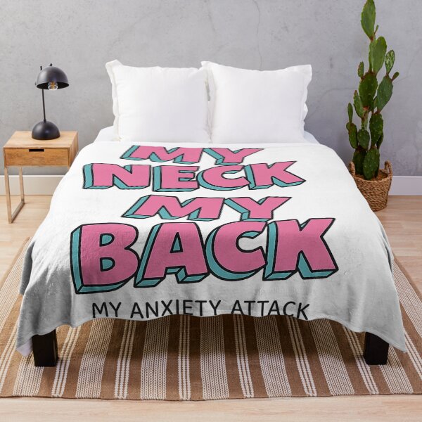 Item preview, My Neck, My Back – My Anxiety Attack designed and sold by Kunst-Shirt.