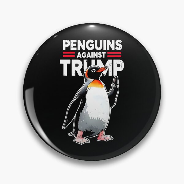 Item preview, Penguins Against Trump Flippers Up Resist Funny Anti designed and sold by Filek-mable.