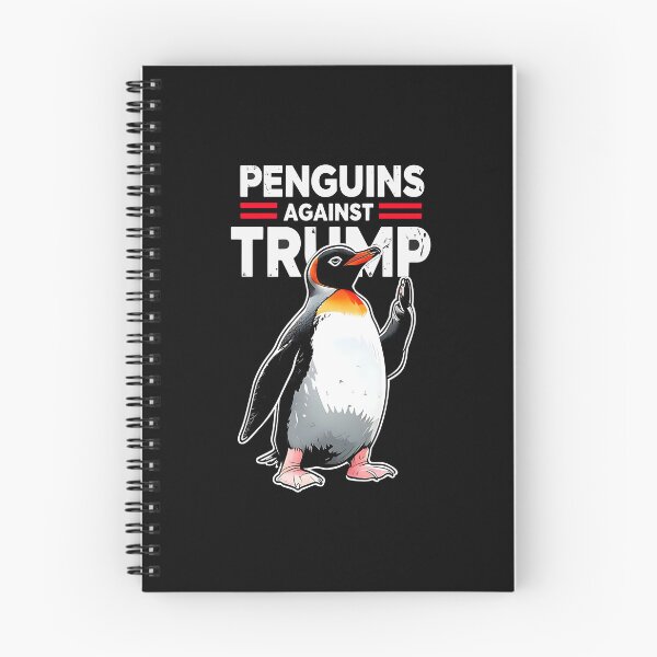 Item preview, Penguins Against Trump Flippers Up Resist Funny Anti designed and sold by Filek-mable.