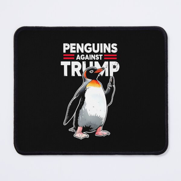 Item preview, Penguins Against Trump Flippers Up Resist Funny Anti designed and sold by Filek-mable.
