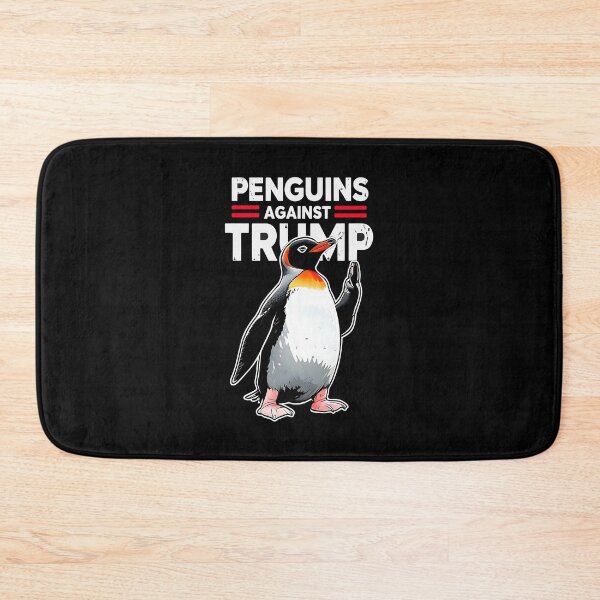 Item preview, Penguins Against Trump Flippers Up Resist Funny Anti designed and sold by Filek-mable.