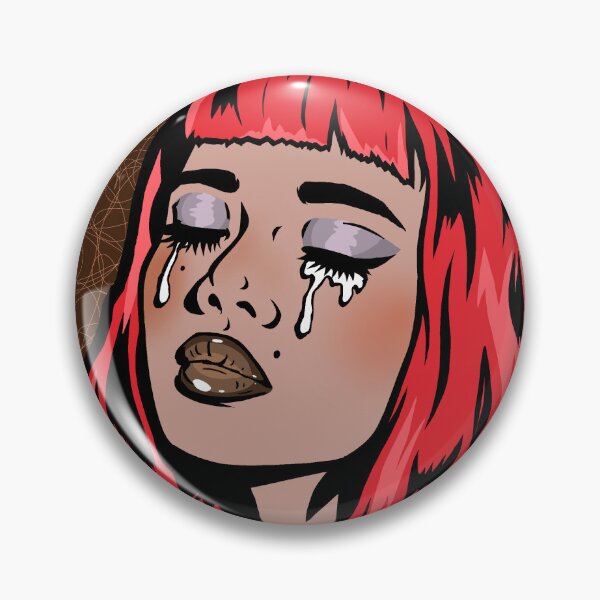 Item preview, Red Bangs Crying Comic Girl designed and sold by turddemon.