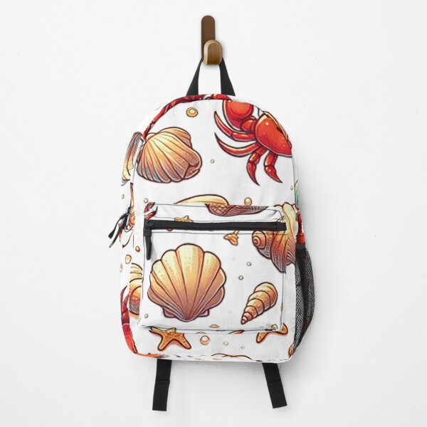 Item preview, A repeating pattern of small red crabs designed and sold by Designer667.