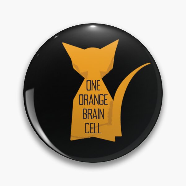 Item preview, One Orange Braincell - Orange Cat Lover designed and sold by triharder12.