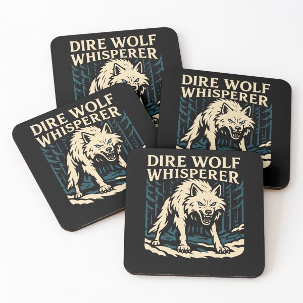 Item preview, Dire Wolf Whisperer – Prehistoric Predator Revival Design designed and sold by Serbin.