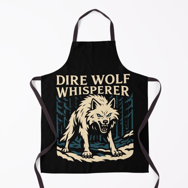 Item preview, Dire Wolf Whisperer – Prehistoric Predator Revival Design designed and sold by Serbin.