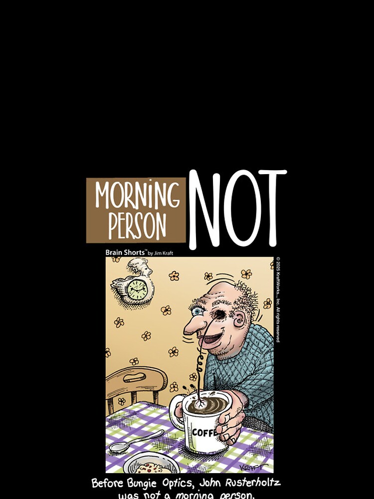 Thumbnail 4 of 4, iPhone Case, Morning Person—Not, Coffee Drinker designed and sold by jimkraft777.