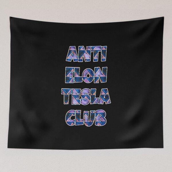 Item preview, Anti Elon Tesla Club #18 designed and sold by creativerooney.