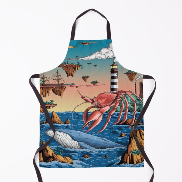 Item preview, Seascape in surreal steampunk style. designed and sold by Lilashakti ⭐️ ⭐️ ⭐️ ⭐️ ⭐️.