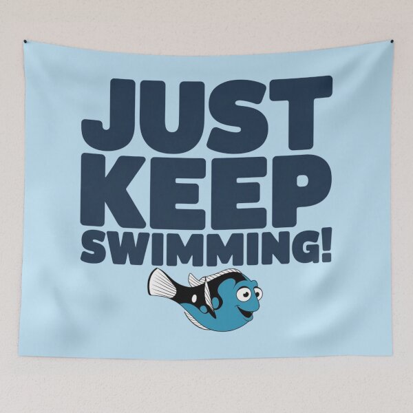 Item preview, Finding Nemo - Just keep swimming designed and sold by 123ks.