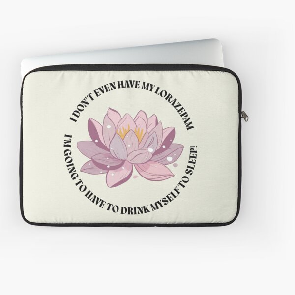 Aperçu de l'œuvre Je bois pour dormir Lotus, quelqu'un a vu, Piper Noooooo, Tsunami Buddhism créée et vendue par boofangdesigns.