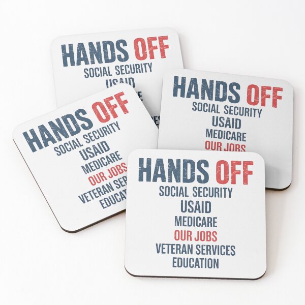 Item preview, Hands Off Social Security USAID Medicare Our Jobs  designed and sold by HowToCanadian.